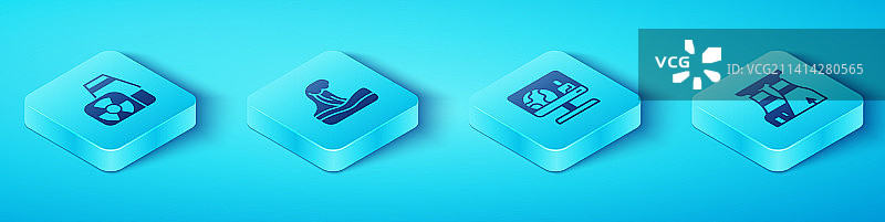 2.5D核电站海啸图片素材