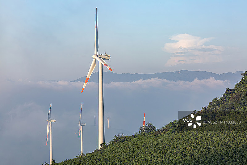 新能源风力发电图片素材