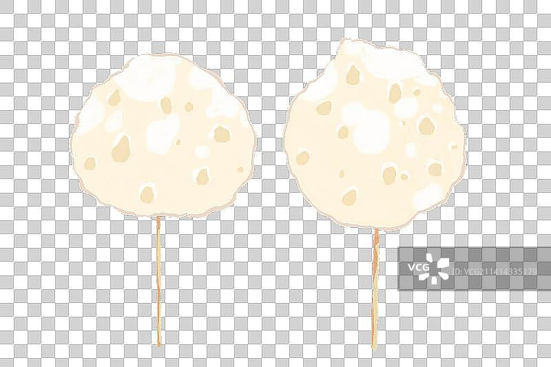 传统节日新年春节过年年货喜庆元素糖葫芦糖果棉花糖图片素材