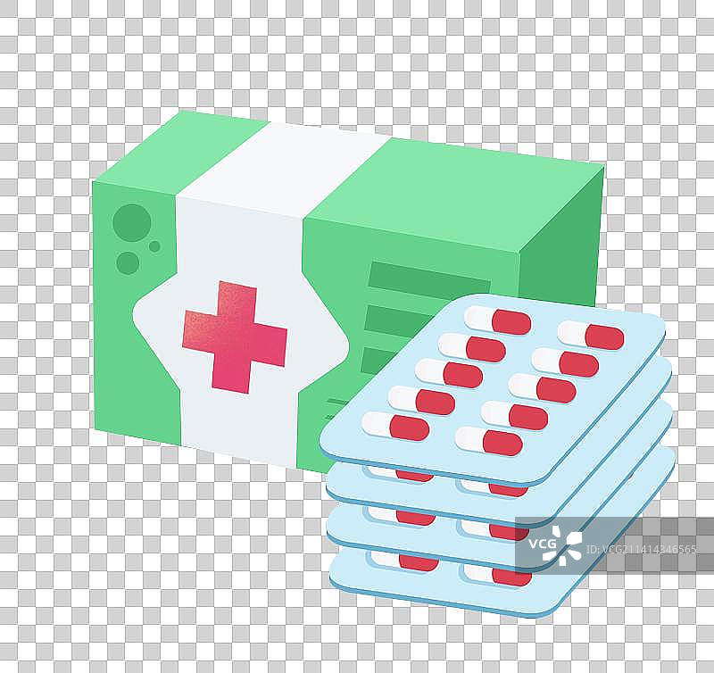 全民居家隔离预防新冠居家备药买药囤药医用中成药西药药品医药图片素材