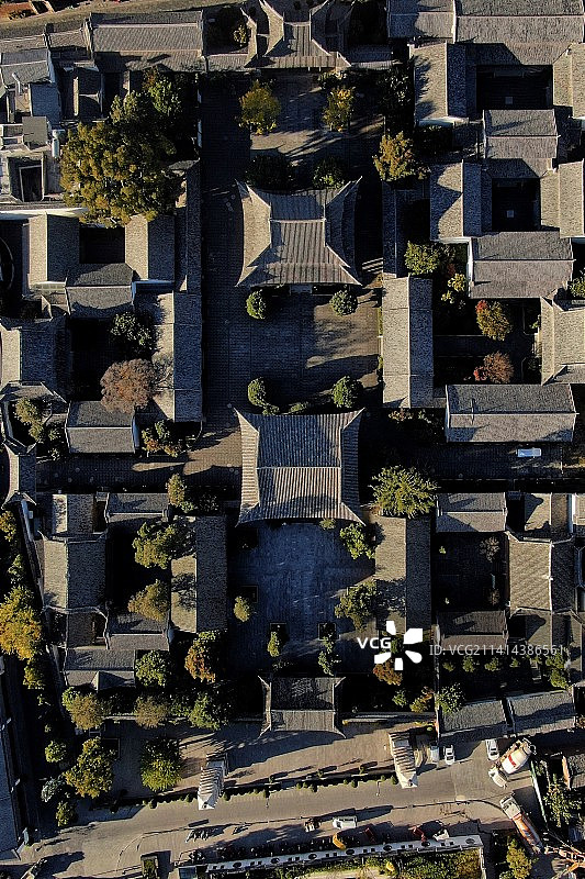 云南大理巍山等觉寺双塔图片素材