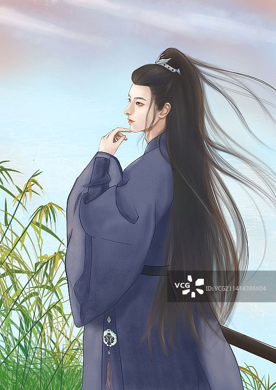 古风侠客图片素材