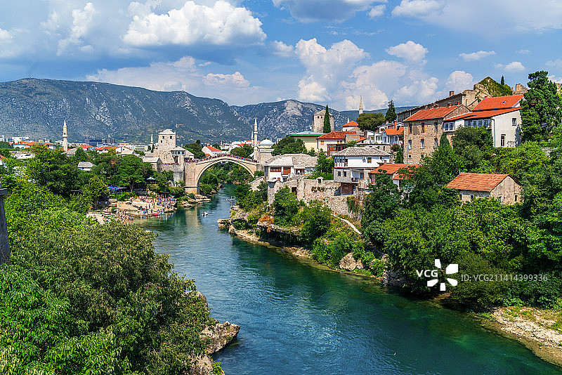 莫斯塔尔石桥图片素材