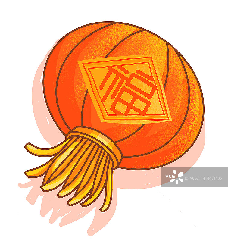 新年快乐红灯笼福字图片素材