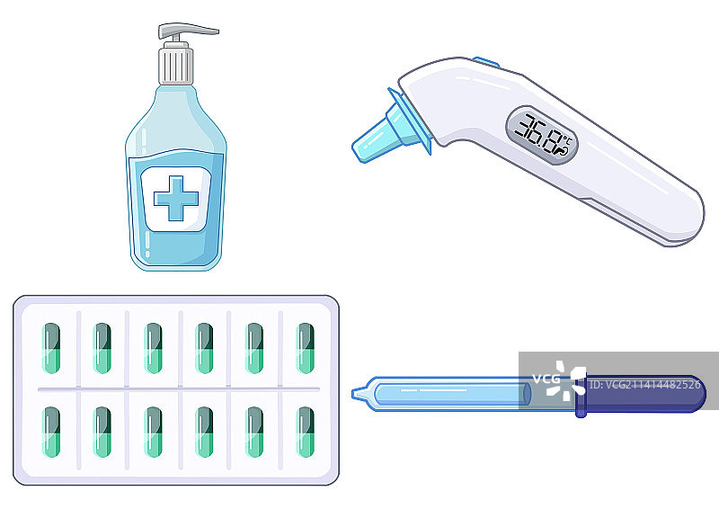 防疫用品图片素材