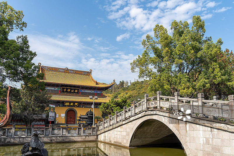 杭州萧山东方文化园之杨岐禅寺图片素材