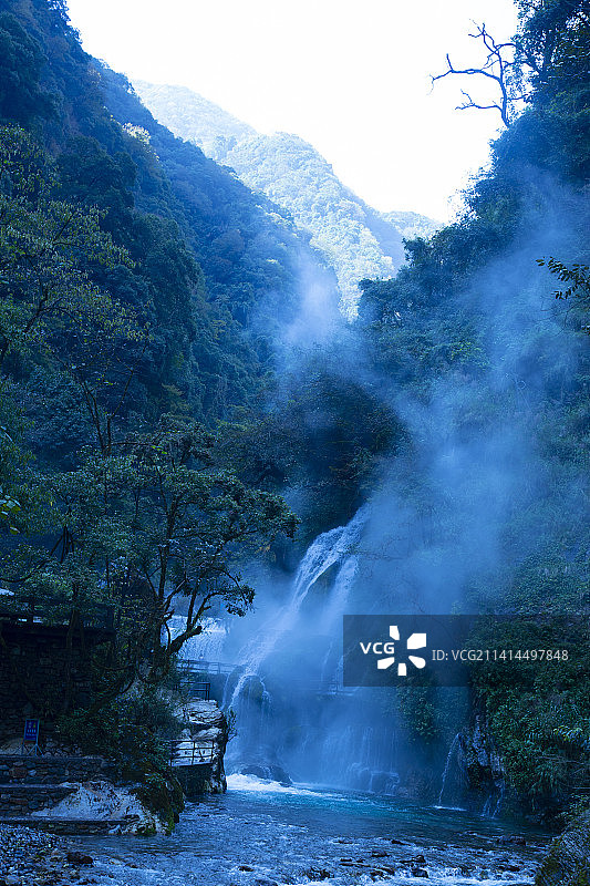 螺髻山图片素材
