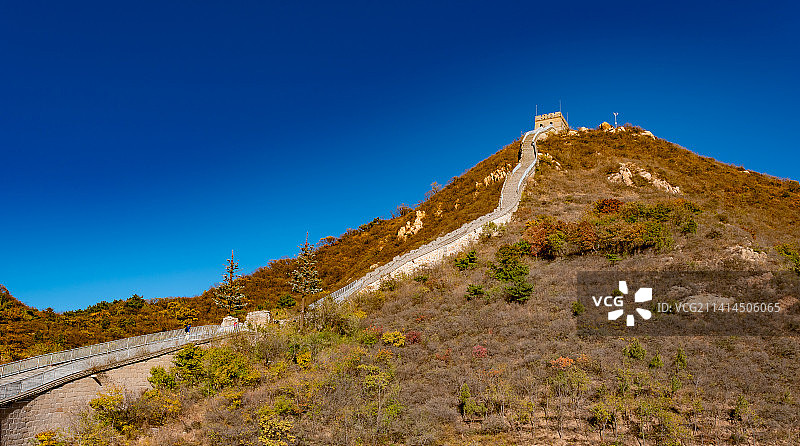 北京延庆长城国家公园八达岭古长城图片素材