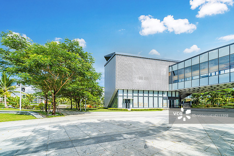 海南省三亚市崖州区崖州湾科技城产业促进中心广场图片素材