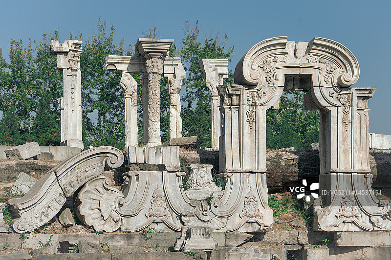 断壁残垣图片素材