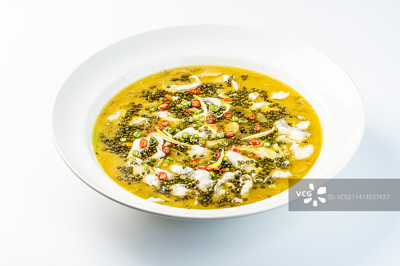 一百多种川菜 白底图 酸菜鱼 藤椒鱼图片素材