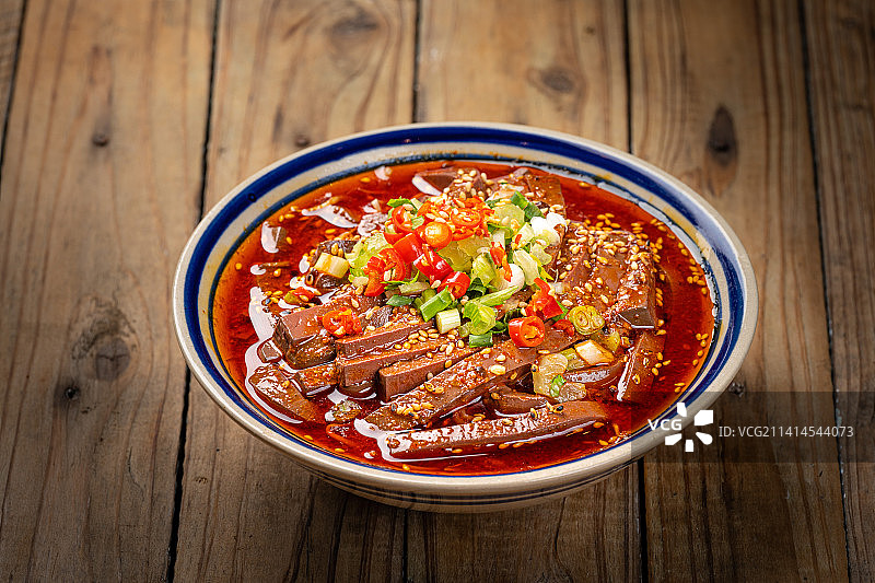 冒菜 小碗冒菜 冒烤鸭 成都小吃 冒鸭血图片素材