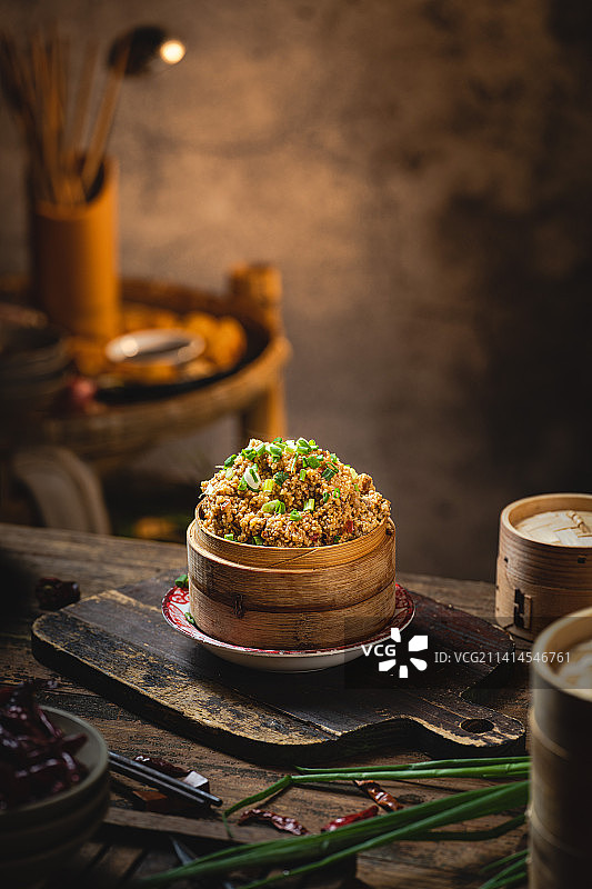 复古 怀旧 农家火锅 粉蒸肉 粉子肉图片素材