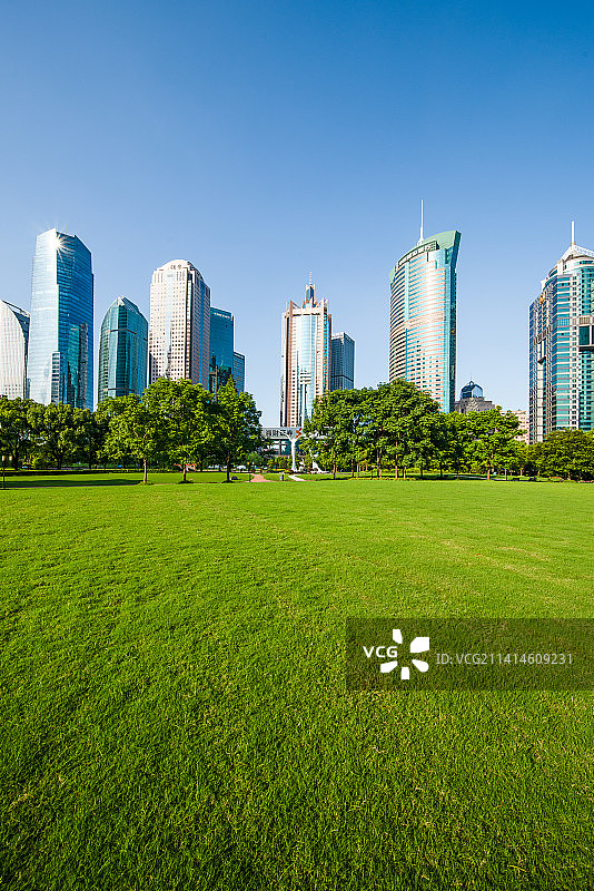 上海陆家嘴公园图片素材
