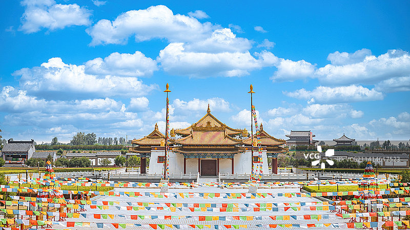 内蒙古包头市  美岱召图片素材