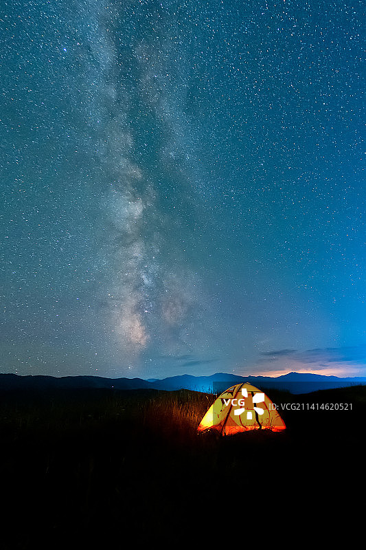新疆伊犁百里画廊唐布拉图片素材
