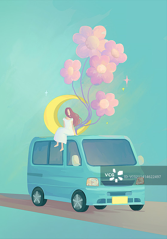 梦想巴士图片素材