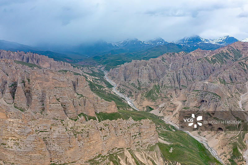 新疆天山石林/奎克乌苏石林图片素材