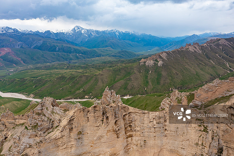 新疆天山石林/奎克乌苏石林图片素材