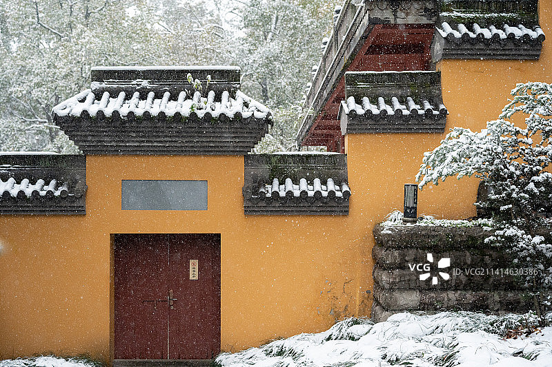 杭州市灵隐飞来峰景区灵隐寺图片素材