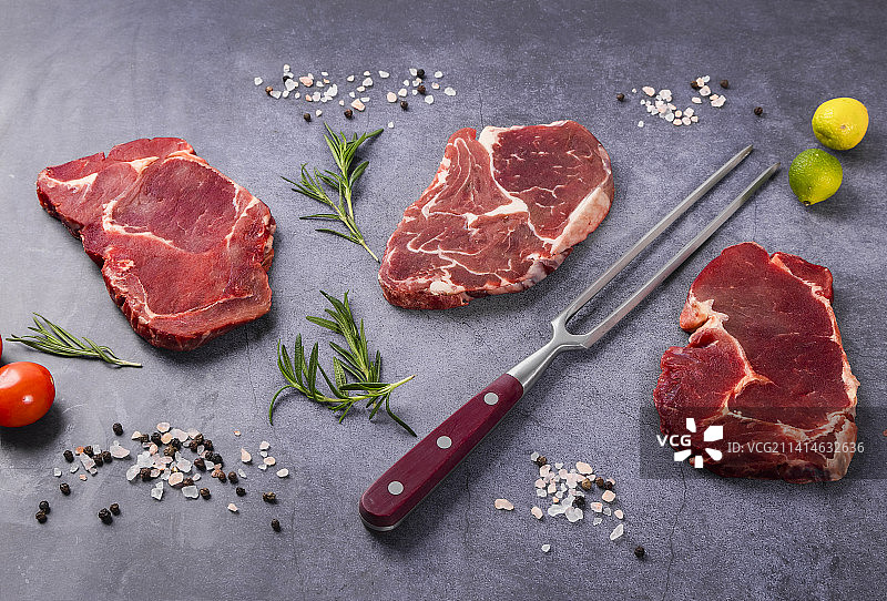 新鲜牛肉牛排图片素材