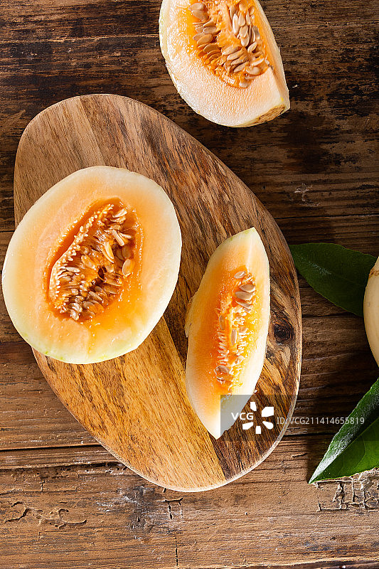 甜瓜香瓜蜜瓜图片素材