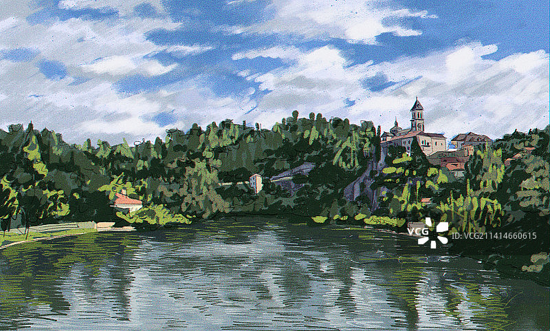 风景如画图片素材