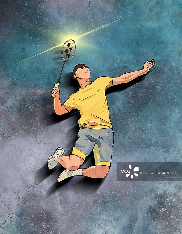 羽毛球图片素材