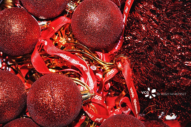 圣诞装饰全画幅拍摄，丹麦图片素材