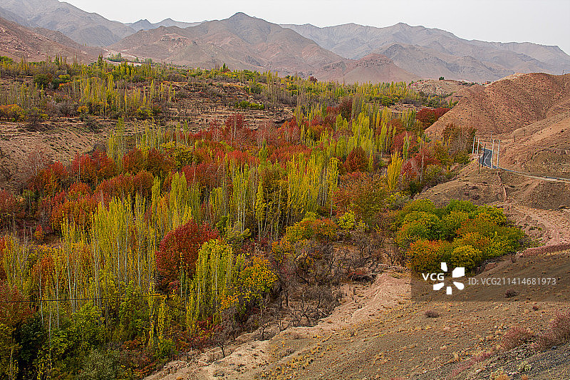 伊朗伊斯法罕省阿比扬风景区景观图片素材