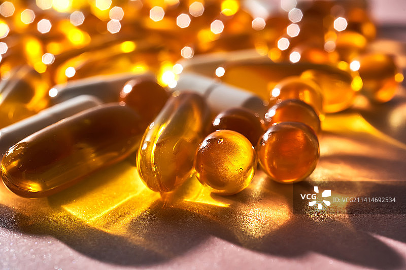 维生素和膳食补充剂背景图片素材