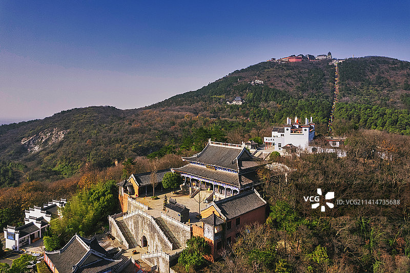 句容茅山风光图片素材