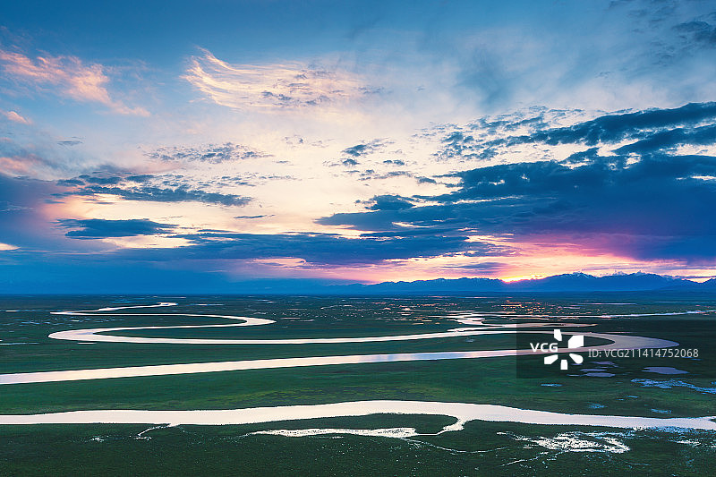 新疆巴音布鲁克图片素材