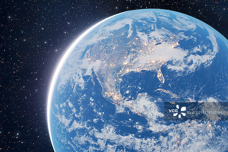 地球，太空，行星图片素材