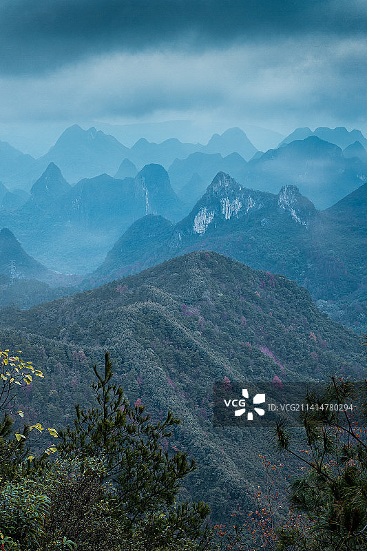 桂林尧山图片素材