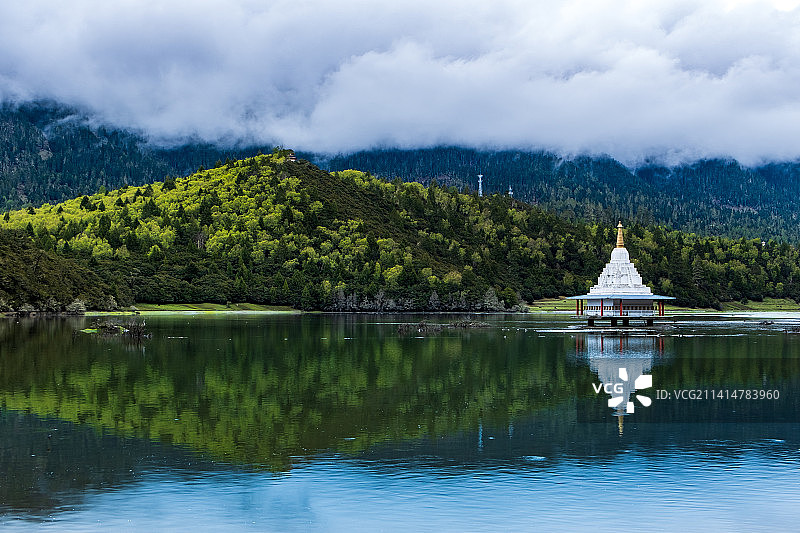 扎西岗村的风景图片素材
