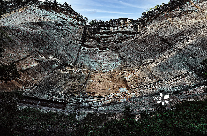 别样的水帘洞天图片素材