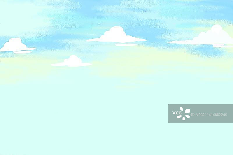 蓝天白云图片素材