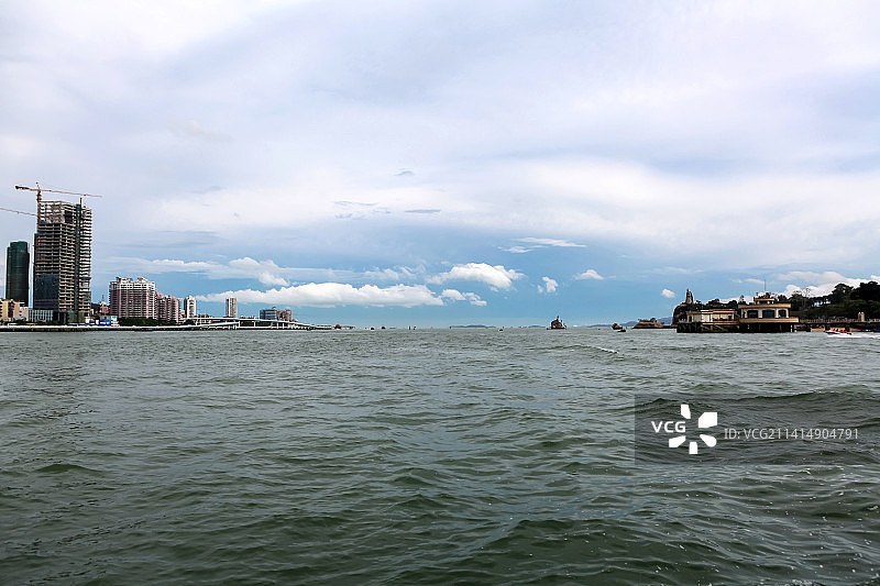 福建厦门厦鼓两岸风光图片素材