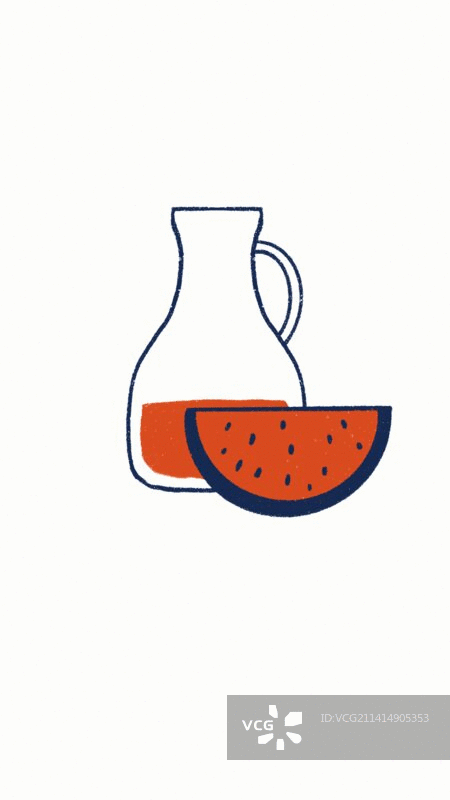 西瓜汁图片素材