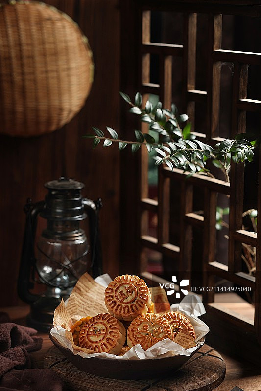 老味月饼图片素材