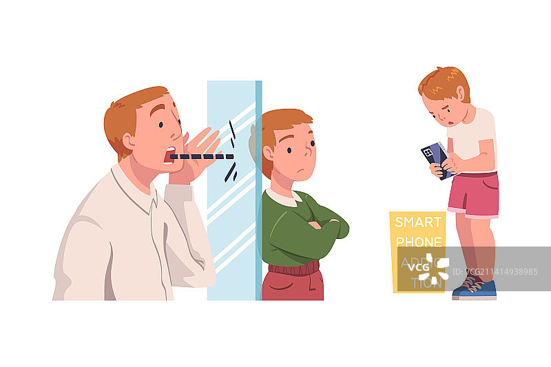 父子问题图片素材