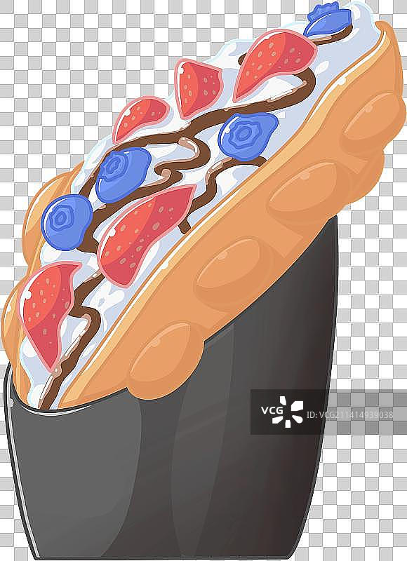 港式鸡蛋仔图片素材