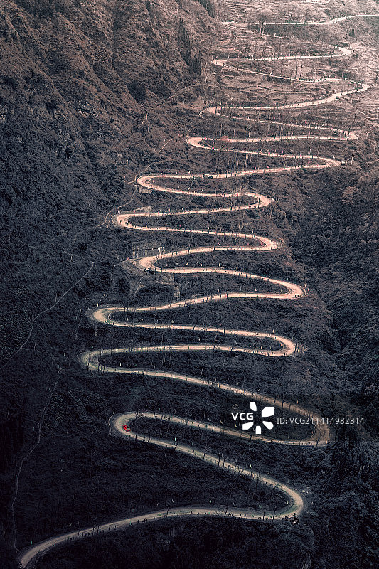 穿越二十四道拐图片素材