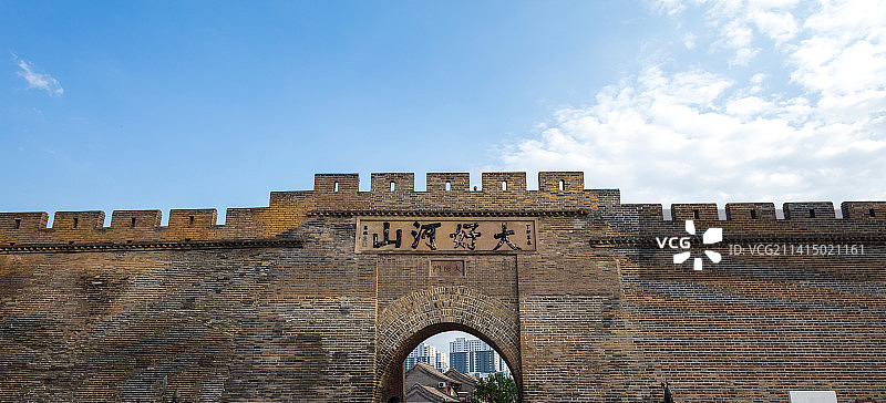 中国河北张家口大境门图片素材