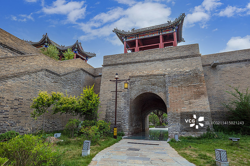 中国河北张家口大境门长城来远堡永顺门图片素材