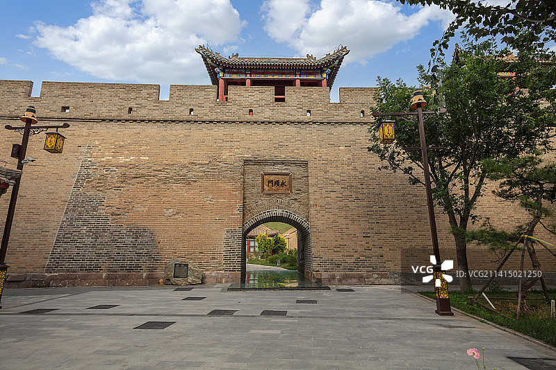 中国河北张家口大境门长城来远堡永顺门图片素材