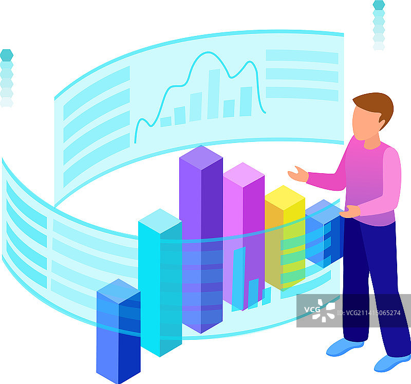 商业分析图标图片素材