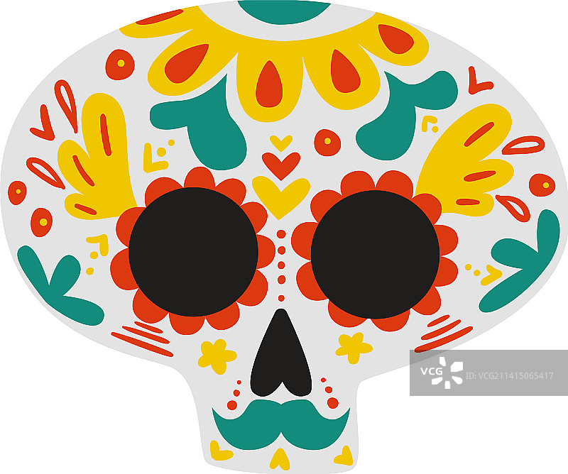 亡灵节图标图片素材