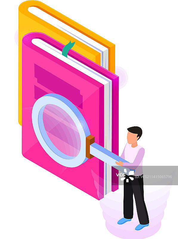 在线图书馆概念图片素材